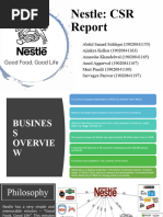 Nestle Indias CSR Report