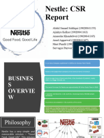 Nestle Indias CSR Report