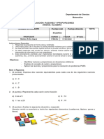 Prueba 3 - Razones y Proporciones