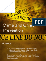 Crime and Crime Prevention