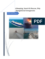 Bridge Watchkeeping, Emergencies, Ship Handling & Manoeuvering V1