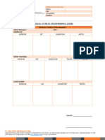 Format Form Mefit Performance