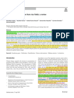 REVIEW - Greenhouse Gas Emission From Rice Fields