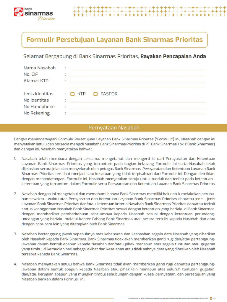Formulir Prioritas Ver 2.1 | PDF