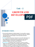 Unit 2 Growth and Development