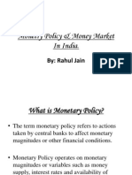 Monetry Policy &amp; Money Market