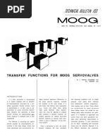 Moog - Servovalve Transfer Functions