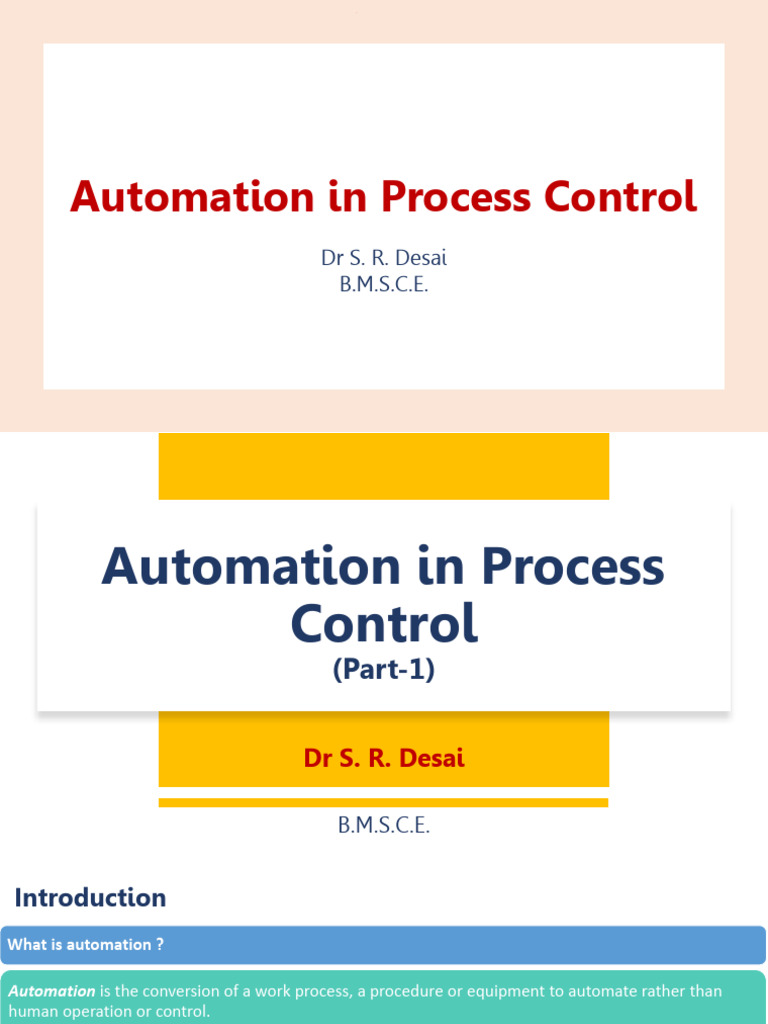 Process Control Automation | PDF | Programmable Logic Controller ...