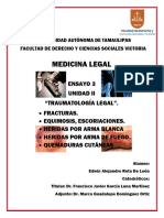 Ensayo Medicina Legal