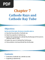 37 Cathode Rays and Cathode Ray Tube