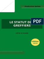 Statut Des Greffiers - Cote D'ivoire - 2021