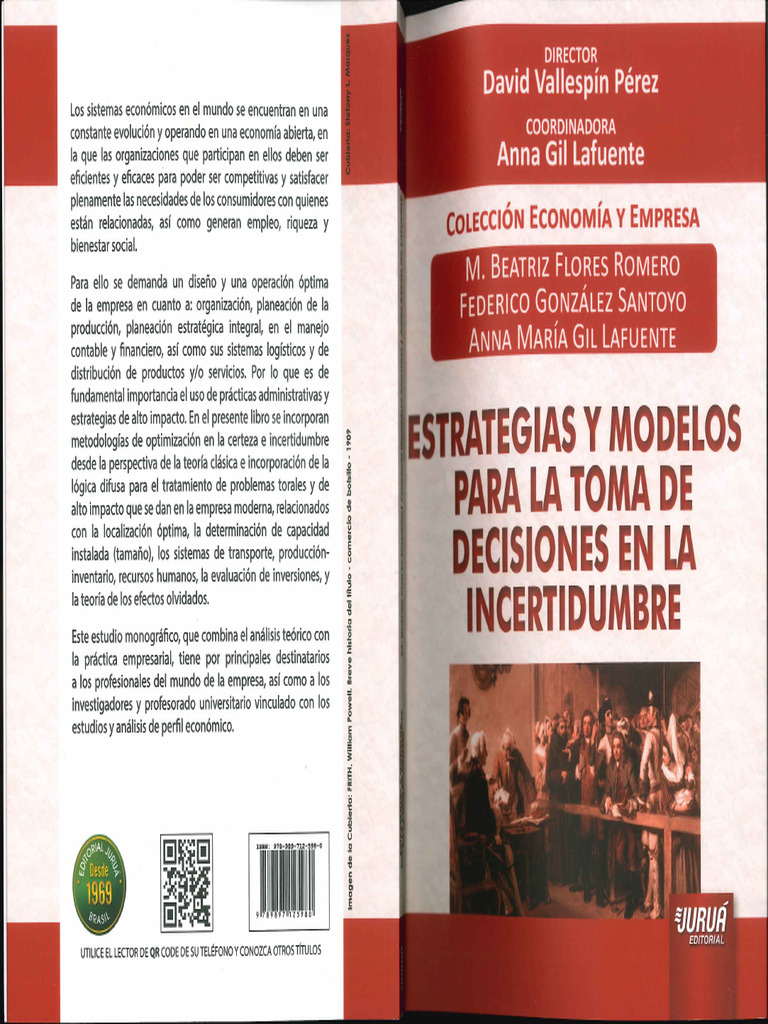 Estrategias y Modelos para La Toma de Decisiones en La Incertidumbre ...