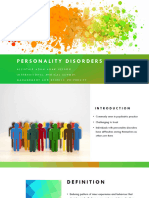 Personality Disorders Updated