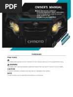 CFMOTO UForce 800 Service Manual - 2018 To 2022 Models (SM-UF8002018-21-V2)
