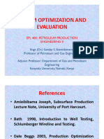 System Optimization and Evaluation