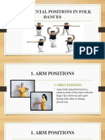 Fundamental Arms and Feet Positions