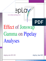 Deeplay-Eks-2023-199 - EffectOfJonswapGammaOnJLayAnalyses-rev1