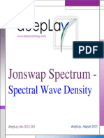 Deeplay-Eks-2023-202 - JonswapSpectralDensity&Frequency