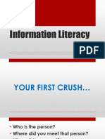 Information Literacy 1