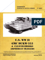 Tankograd - Technical Manual 6003 - US WWII GMC DUKW-353 & Cleaver-Brooks Amphibian Trailers - 2005