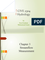 CIVE2304 C3 Streamflow Measurement