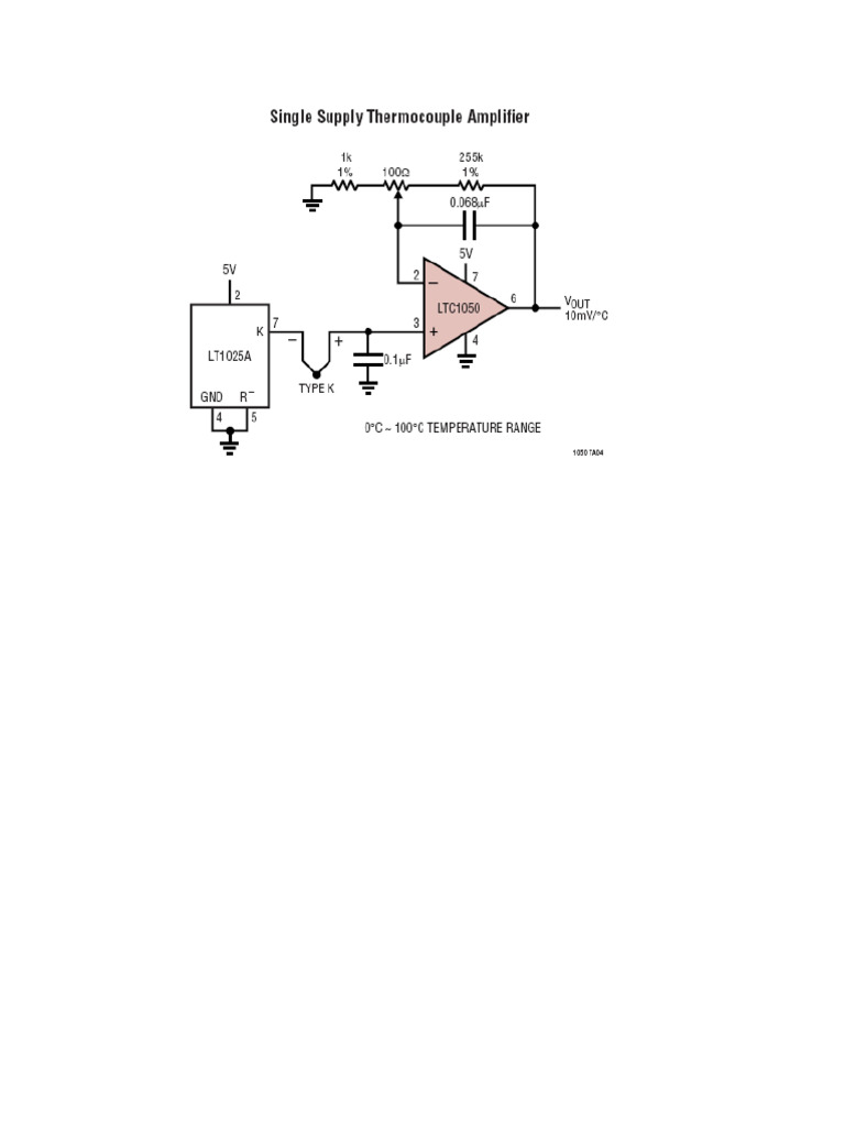 LTC1050 Schematic | PDF