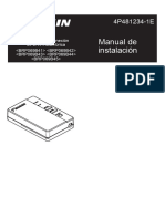BRP069B41 - 42 - 43 - 44 - 45 - Installation Manual - 4PES481234-1E - Spanish