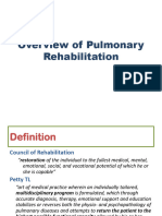 Overview of Pulmonary Rehabilitation