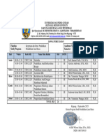 JADWAL PERKULIAHAN Semester III Ganjil PRODI PLB TA.2023-2024