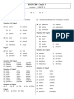 Answers French G5 2020