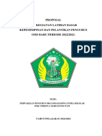 Proposal Latihan Dasar Kepemimpinan (LDK) 2022