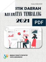 Statistik Daerah Kecamatan Tembalang 2021