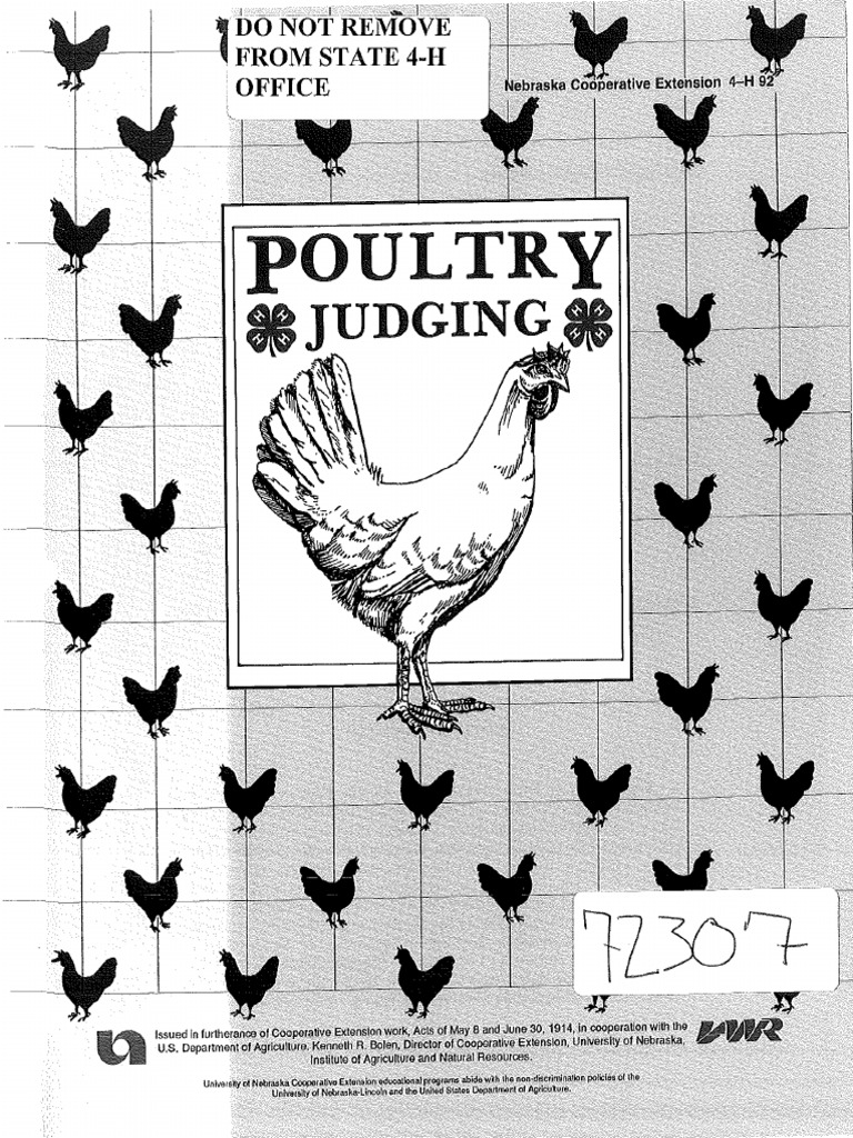 Poultry Judging PDF