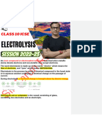 Electrolysis 2022-23