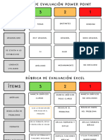 Rúbrica de Evaluación Lectoescritura Blanco Negro