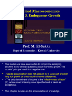 4 Endogenous Growth