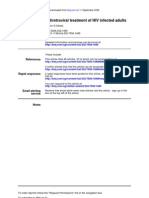 Anti Retro Viral Treatment of HIV Infected Adults