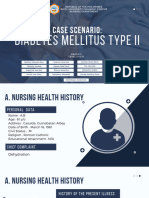 Case Scenario:: Diabetes Mellitus Type Ii