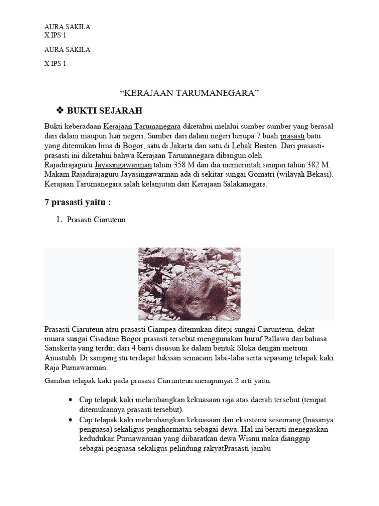 Sejarah Indonesia (Kerajaan) | PDF