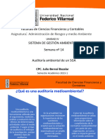 Semana #14 Administracion de Riesgo y Medio Ambiente