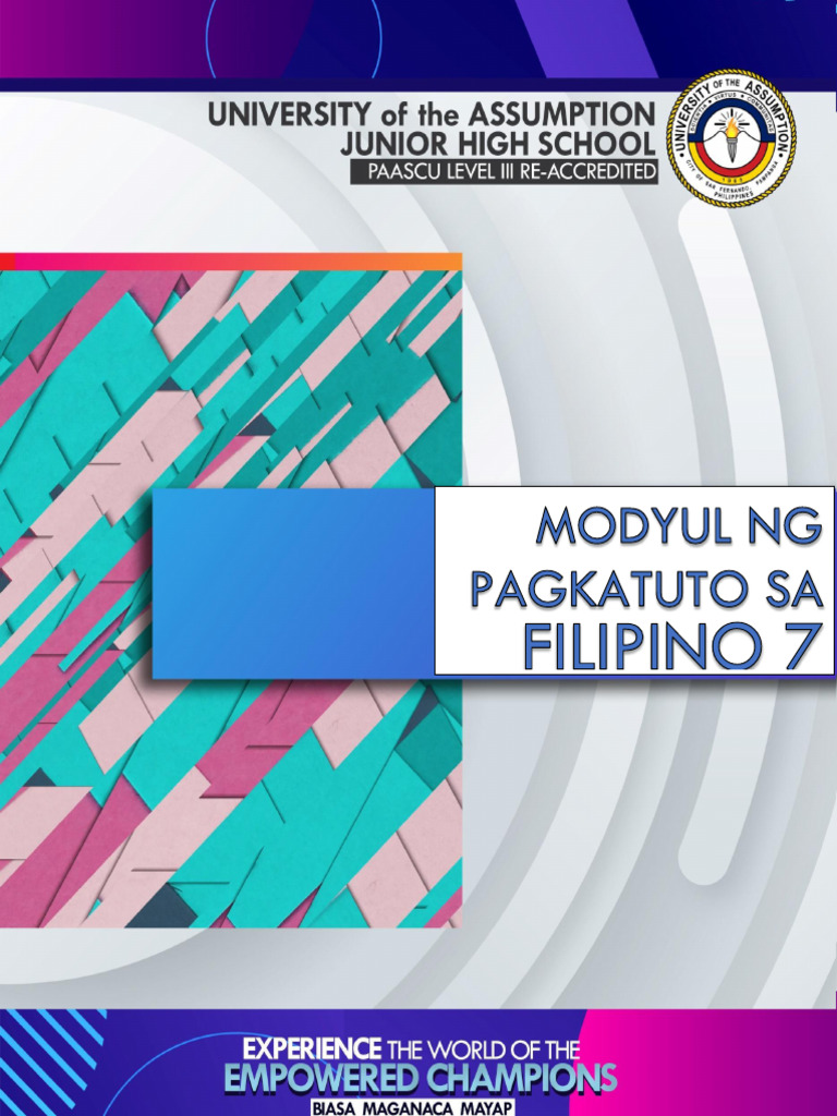 NF Grade 7 Module 3 - Lektyur | PDF