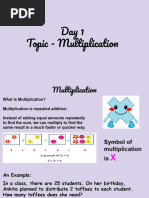 Multiplication As Repeated Addition - 2023-24