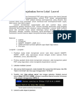 Cara Menjalankan Server Lokal Laravel