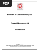 BCOM Project Management 2