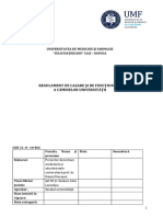 Regulamentul de Cazare Si de Functionare A Caminelor Universitatii