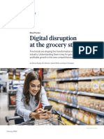 Digital Disruption at The Grocery Store