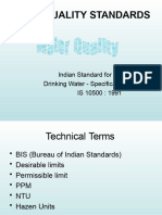 Drinking Water Parameters