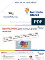 CIENCIAS 5° Básico 1 Organización de Los Seres Vivos 3 Al 7 de Mayo