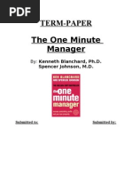 Download The One Minute Manager by ravneet23 SN67075589 doc pdf