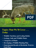 Wildlife Nutrition & Feeding Habits